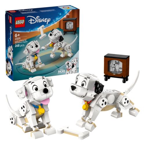 LEGO Disney 43271 Classic Die Welpen Lucky und Penny aus 101 Dalmatiner