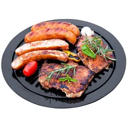 Alpentech Grillplatte für Gaskocher Aluminium grau Providus