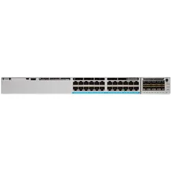 Cisco CATALYST 9300L MINI 48P 8MGIG NW-A 4X 25G UPLINK (48 Ports), Netzwerk Switch, Schwarz