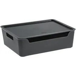 cep Aufbewahrungsbox Bella 9,15 l - 28,0 x 36,0 x 11,0 cm grau