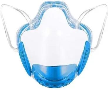 ModernMart ClearGuard Cycling Face Mask Windproof Transparent Shield For Riding, Sports & Outdoor Protection c
