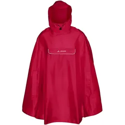 Vaude, Unisex, Velojacke, Valdipino Poncho (L), Rot, L