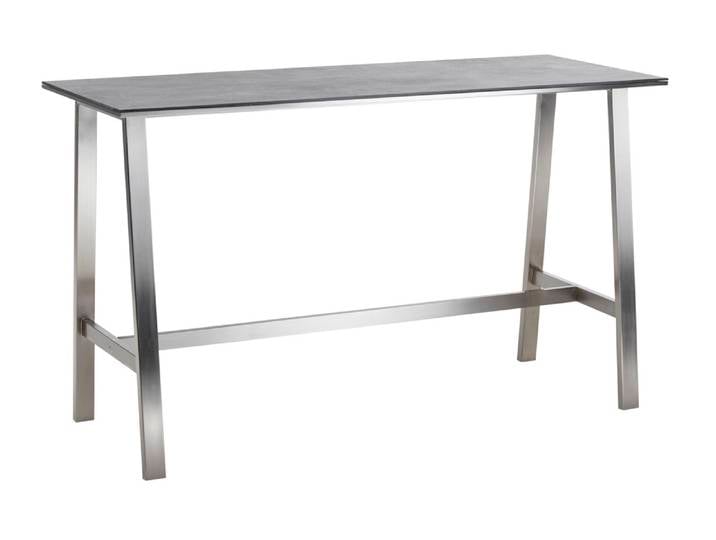 Solpuri Bari Bartisch Edelstahl 175x68 cm