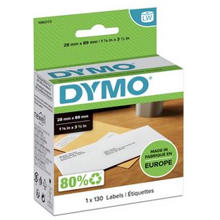 Dymo LW-Adress-Etiketten 130/Rolle 1er Pack 28x89mm
