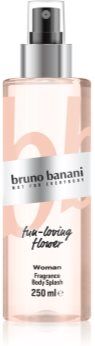 Bruno Banani Woman Fun-Loving Flower spray corporal refrescante para mulheres 250 ml. Woman Fun-Loving Flower