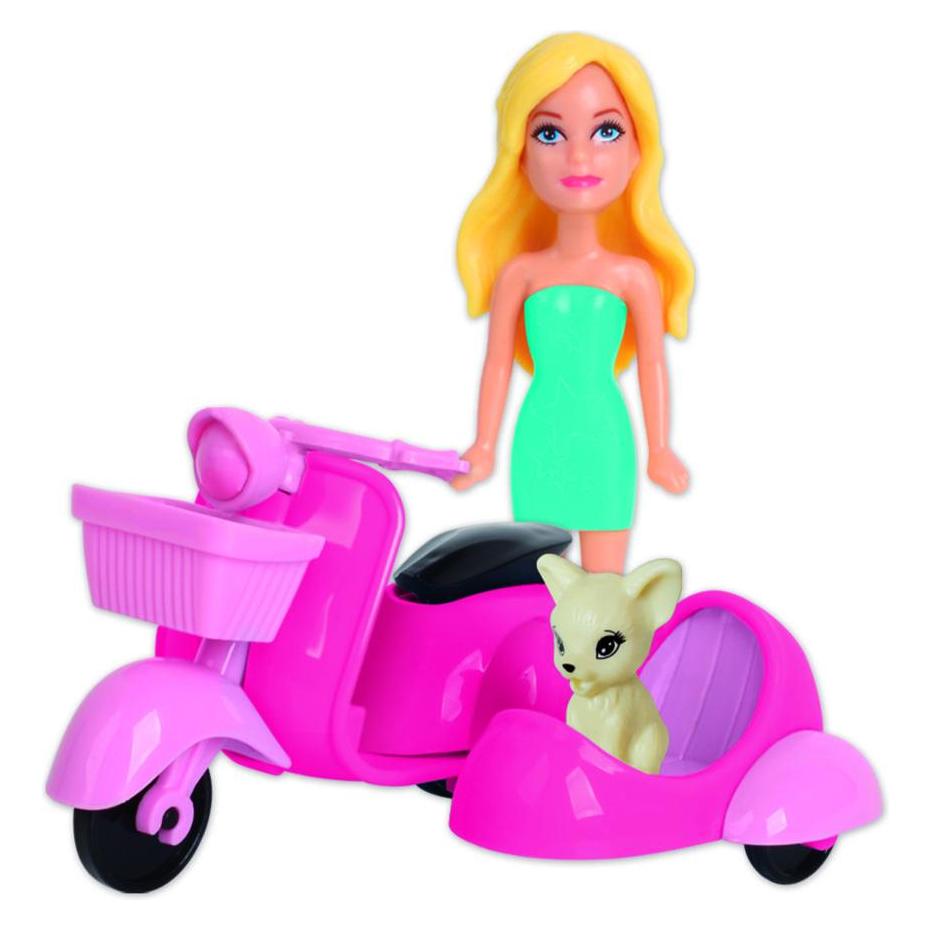 Rs Toys Playset Mini Evelyn C. Scooter + 3 Dresses (36934142)