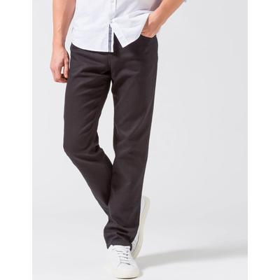 5-Pocket-Jeans BRAX "Style COOPER DENIM", Herren, Gr. 36, Länge 32, schwarz, Denim/Jeans, 76% Baumwolle, 22% Lyocell, 2% Elasthan, regular fit, Jeans 5-Pocket-Jeans