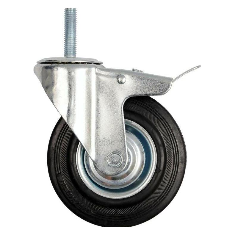 Toya Thr.Stem Dbl Brake Sw.Casterblack Rub. (87335)