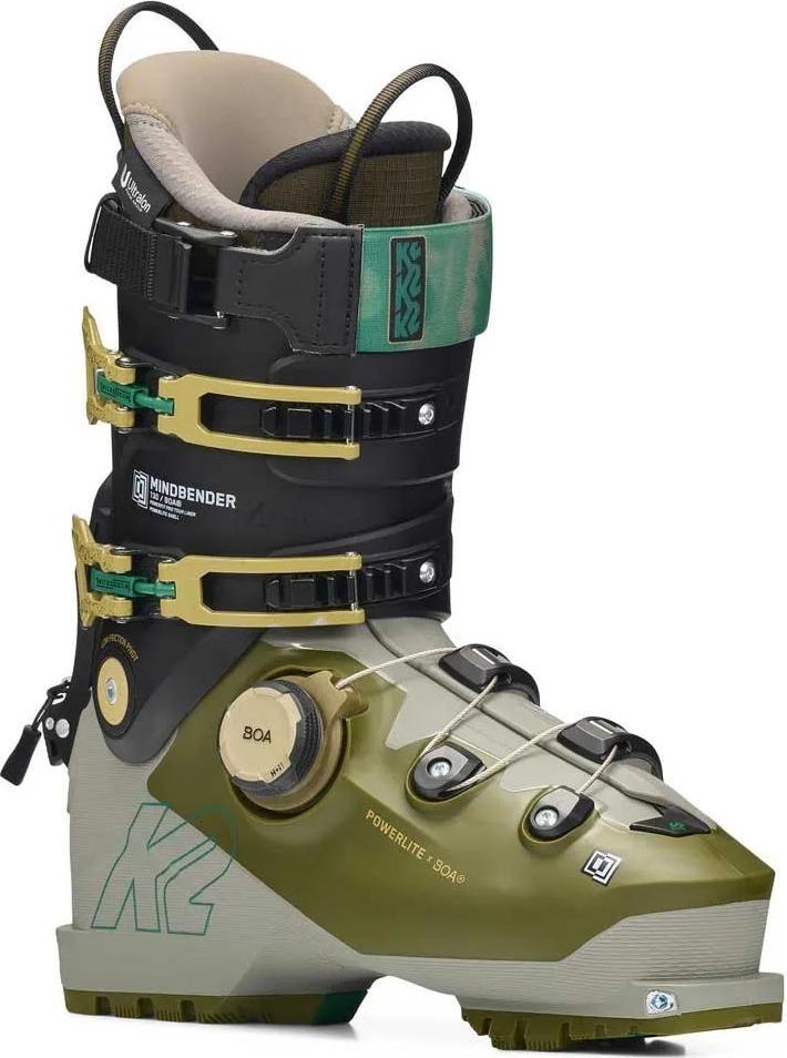 K2 Mindbender 130 Boa Tourenskischuhe Grün 26.5 Herren,Damen Grün 26.5