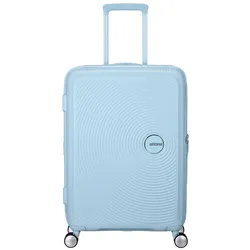 American Tourister Boîte à Musique Tournante, Koffer, Blau