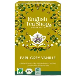 Schwarztee - Earl Grey Vanille 20 Teebeutel 40g