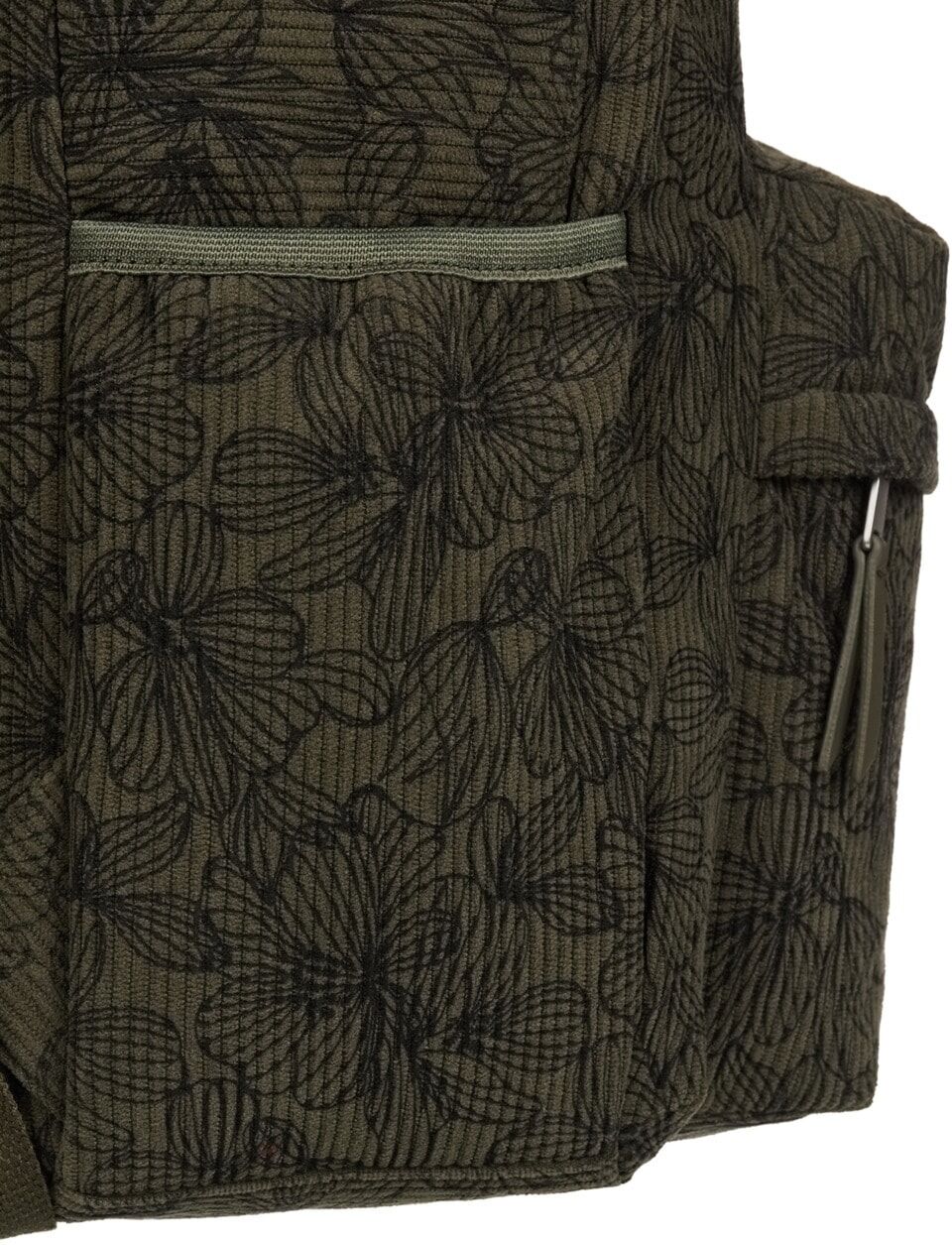 Daypack ROXY "Echoes Printed 19L", Damen, grün (beetle), Kunstfaser, Rucksäcke Daypack