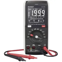 Voltcraft, Multimeter, VC 232 Hand-Multimeter kalibriert (ISO) digital CAT III 600 V Anzeige (CAT III 600V, Hand-Multimeter)