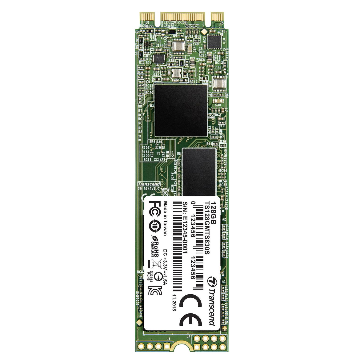 Transcend MTS830S (128 GB, M.2 2280) (TS128GMTS830S)