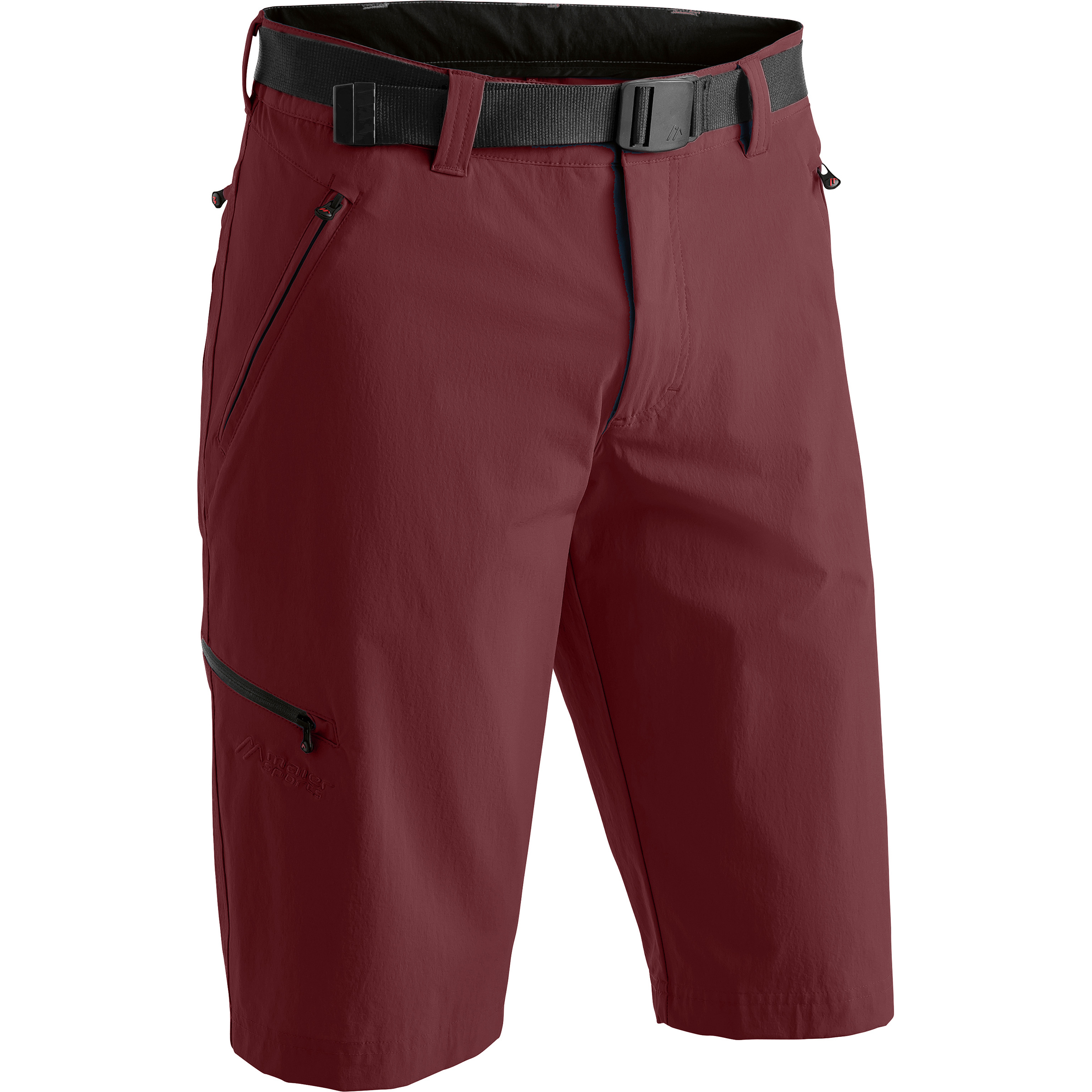 Maier Sports Nil Bermuda Herren Kurze Hosen rot Größe M Camping Wasserabweisend Wasserabweisend