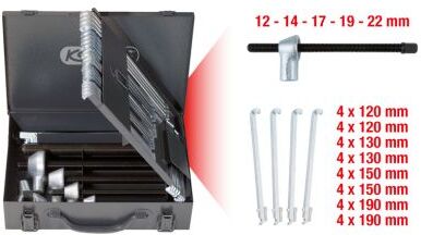 Ks Tools Ausdrückersatz, Kugelgelenk 650.0010