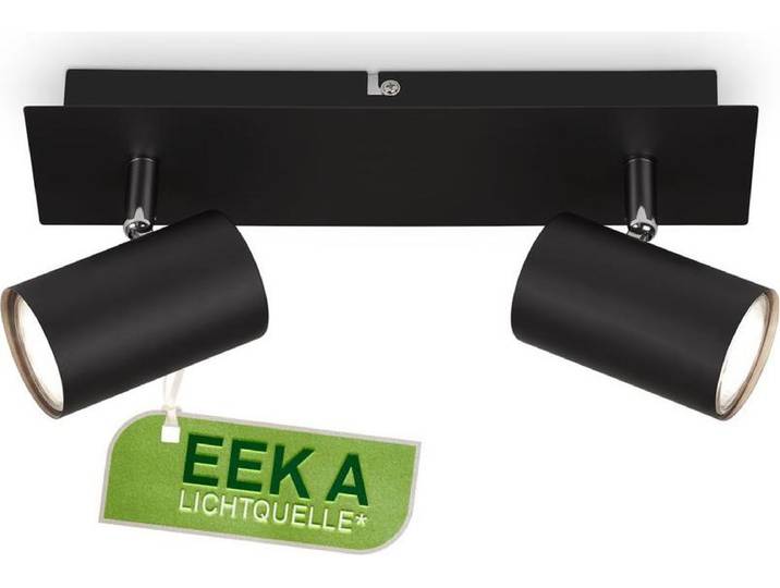 BRILONER - LED Deckenlampe mit Lichtquelle, schwenkbar, 3000K warmweiß, je