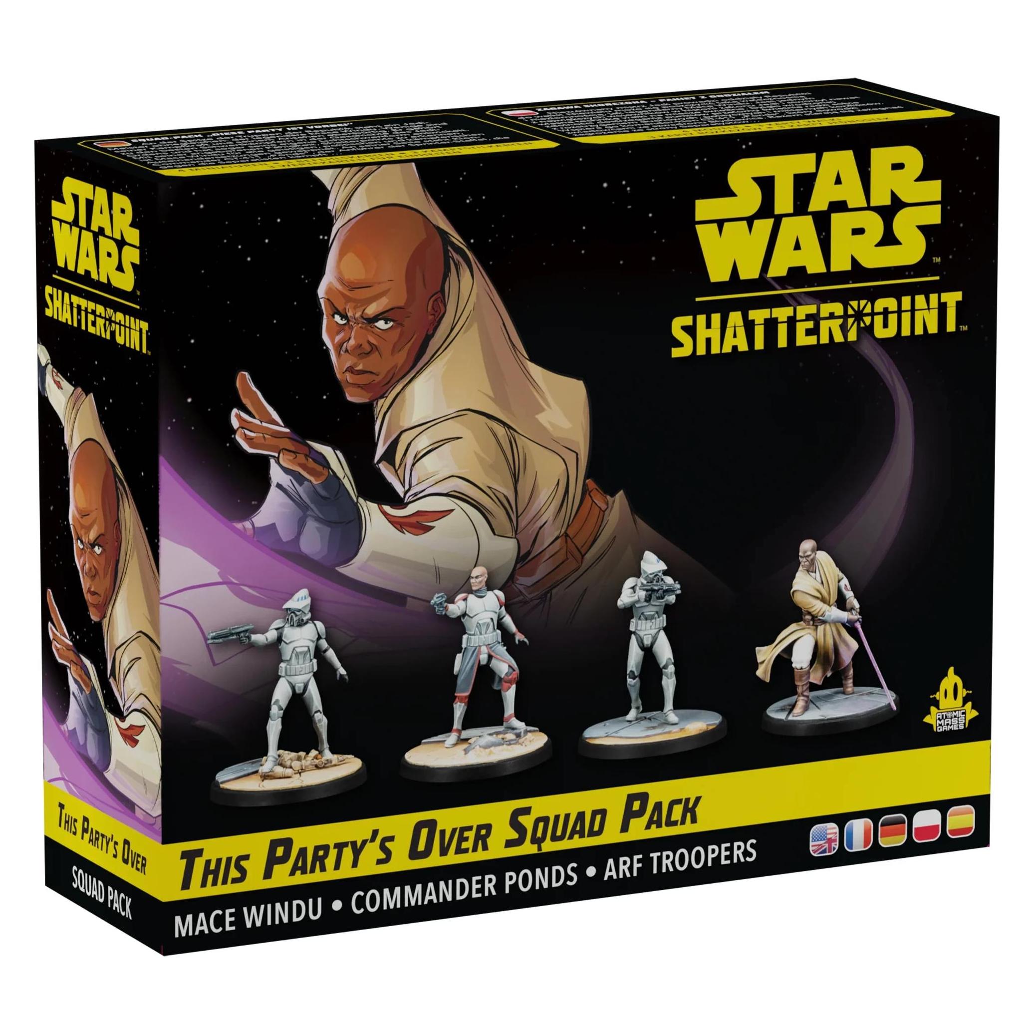 Atomic Mass Games Star Wars Shatterpoint - This Party's Over (Squad-Pack "Diese Party ist vorbei") (Deutsch, Multilingual, 2 Spieler) (AMGD1013)