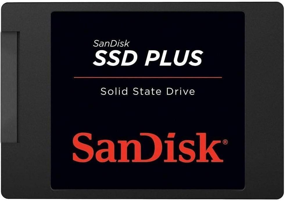 Sandisk SSD PLUS 240GB SATA III 2.5" Internal SSD – Up to 530MB/s, Black, Used - Very Good