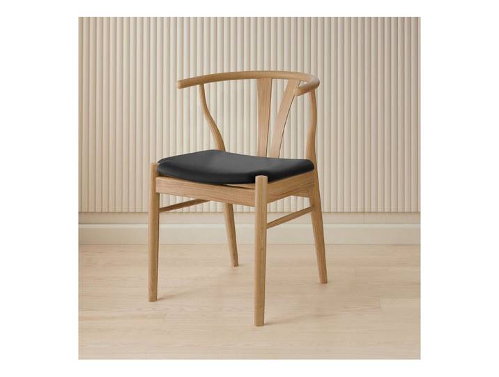 Hammel Furniture Stuhl Freja, Massivholz Stuhl mit gepolstertem Sitz – komfortabel & robust, Dänische Handwerkskunst, zeitlos & langlebig - Dining by Hammel
