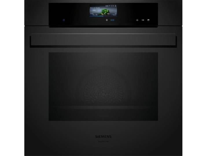 SIEMENS Dampfbackofen iQ700 HS936GCM1, iQ700 Einbau-Dampfbackofen Matt Schwarz, Edelstahl, EEK: A+