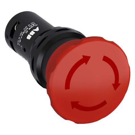 ABB Not-Aus kompakt 40mm rot dreh (1SFA619550R1071)