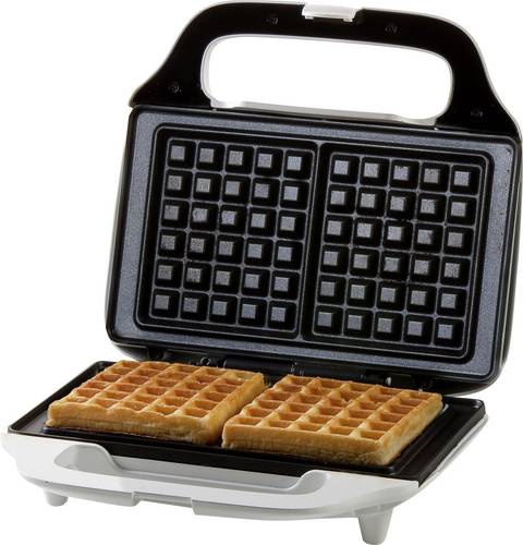 DOMO DO9133W Waffeleisen mit Standfuß Weiß