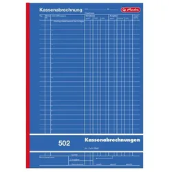Herlitz 882415 Buchhaltungsformular & -Buch A4 100 Seiten