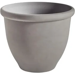 BLUMENTOPF Grau Tesalia
