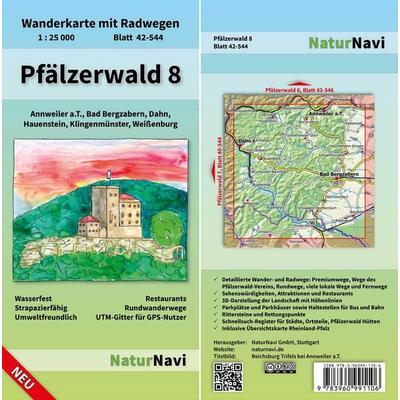 Pfälzerwald 8, Sonstige von , Naturnavi, 978-3-96099-110-6