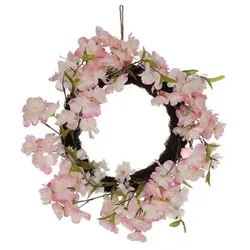 ABELLA Flora künstl. Dekokranz Kirschblüten Ø 40cm
