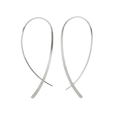Paar Ohrhänger JOBO, silber (silber 925), Ohrringe, Damen, Silber 925 (Sterlingsilber), 925 Silber