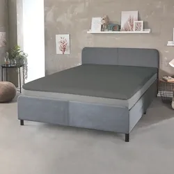 DREAMTEX Thermo-Interlock-Jersey Spannbetttuch für Topper