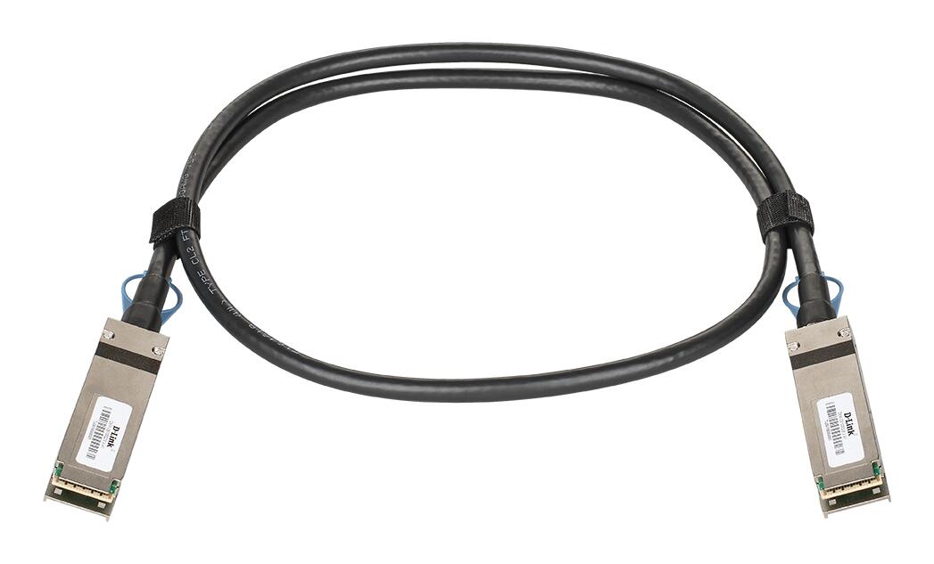 D-LINK DEM-432XT, 100G QSFP28 zu QSFP28 1 m Direct Attach Stacking Kabel DEM-CB100Q28