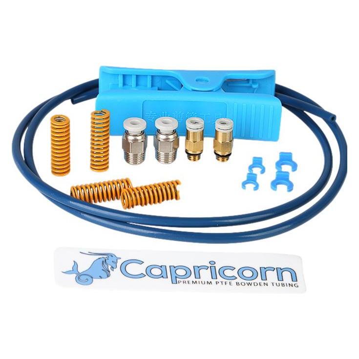 Creality Capricorn Teflon Tube And Pneu Fittings 3d Zubehoer (Ersatzteile, Zubehör) (4007010002)
