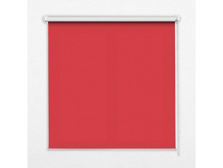 Tulup Innenrollo - Fensterrollo - Rollo - 60x40 cm - Rot, Kunststoff, Rechteckig, 60x140x0.5 cm, Heimtextilien, Vorhänge, Rollos