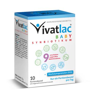 Vivatlac Baby Synbiotikum Beutel 10 St