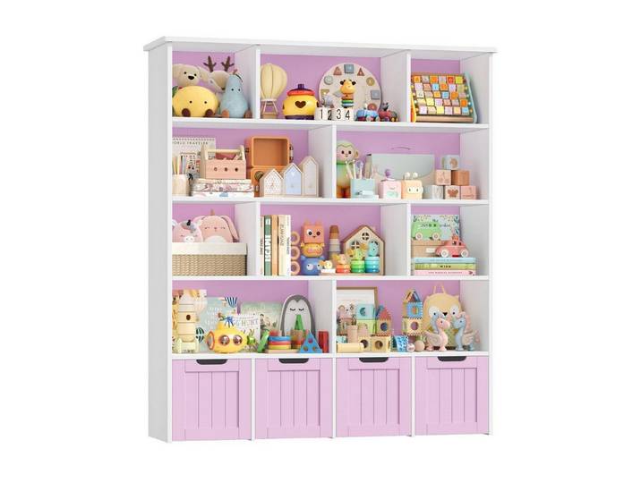 LuxusKollektion Kinderregal Kinderregal 5 Ebenen Flieder, 1-tlg.