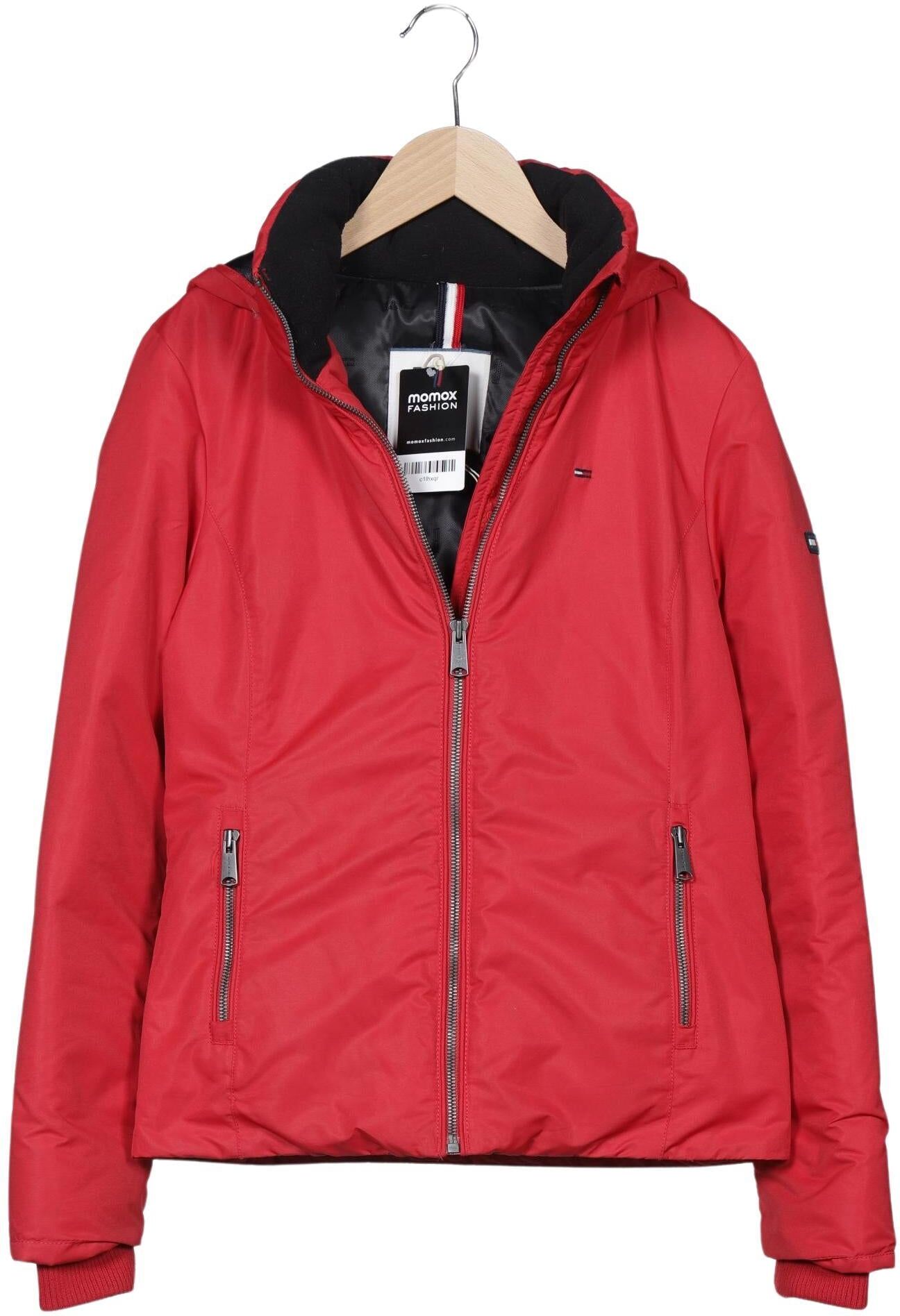 Tommy Jeans Damen Jacke, Rot, Gr. S, Synthetik / Daunen - Second Hand