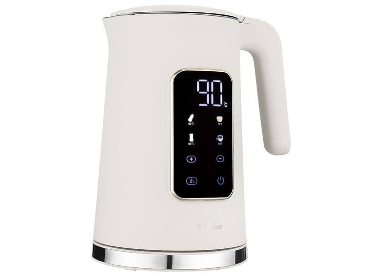 Eleganter Wasserkocher, Innenraum Edelstahl, 1.7 l, 2200 W, sahara
