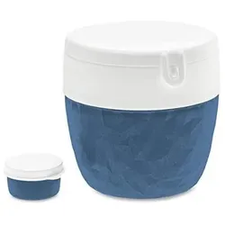 Koziol BentoBox Bento Box L Organic Deep Blue, Lunchbox, Blau
