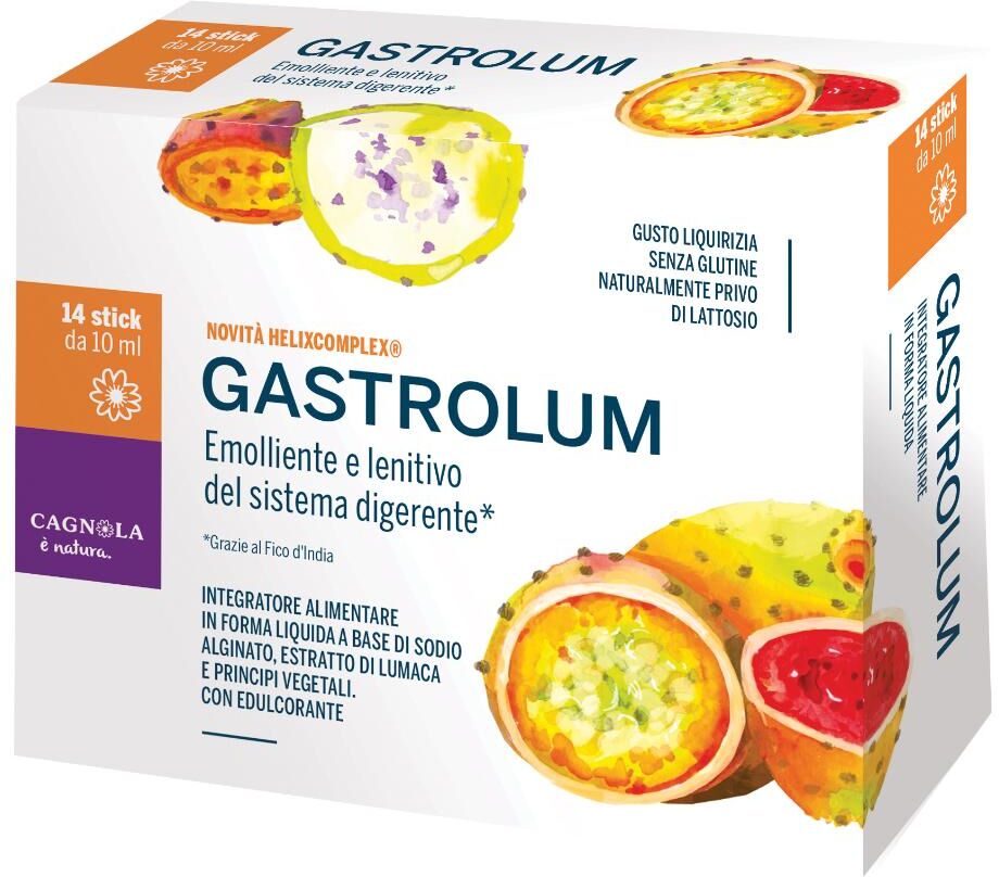DOTT.C.CAGNOLA Srl Gastrolum 14 Stickpack da 10ml - Integratore per il Benessere Digestivo