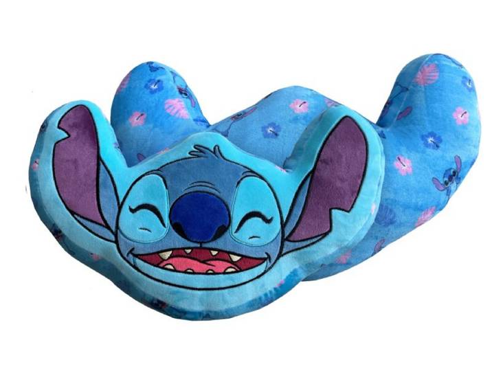 Lilo en Stitch vormkussen Stitch Gezicht 40 cm - polyester