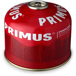 Primus Gaskartusche 790478, Power Gas, Schraubkartusche, Isobutan-/Propangas (80/20%), 230g