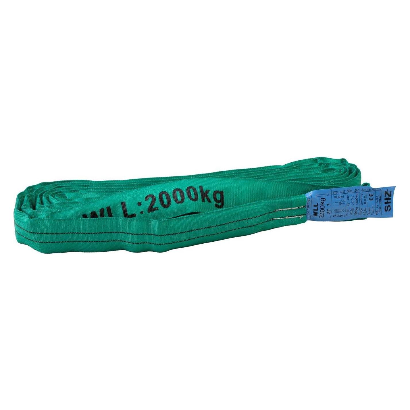 SHZ Rundschlinge Länge 3m / 2000kg nach EN 1492-2 SF7 grün (58010770)