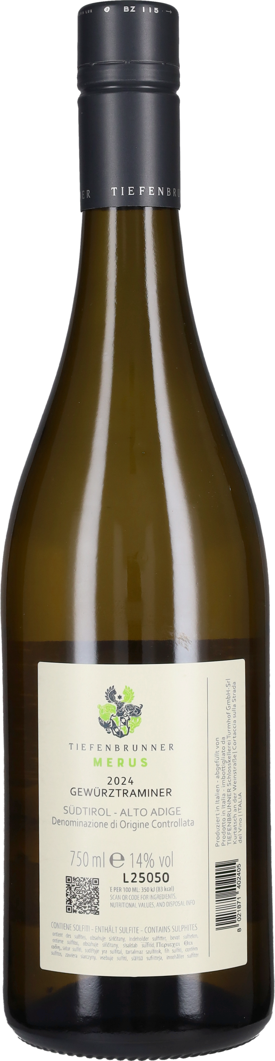 Gewurztraminer 'Merus' Tiefenbrunner 2024