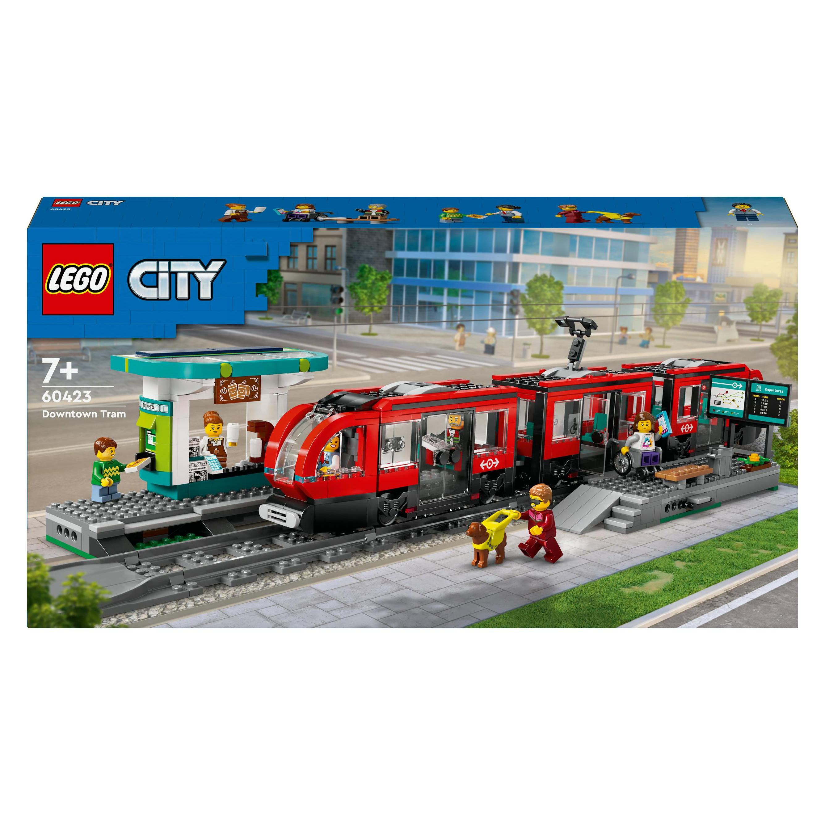 LEGO Strassenbahn mit Haltestelle (60423)