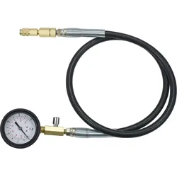 KS Tools Manometer mit Schlauch, 10 bar - 150.1921