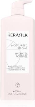 KERASILK Essentials Repairing Shampoo champô nutritivo de limpeza para cabelo seco a danificado 750 ml. Essentials Repairing Shampoo