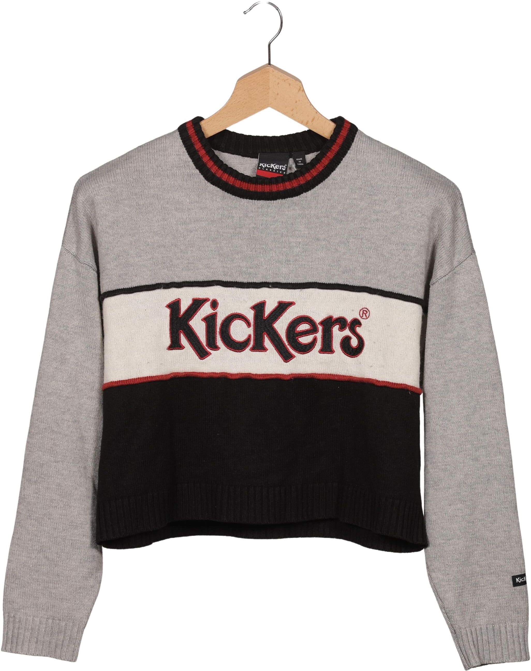 Kickers Damen Pullover, Mehrfarbig, Gr. M, Synthetik / Wolle - Second Hand